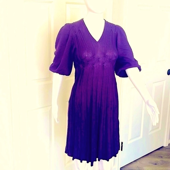 Max Studio Dresses & Skirts - Excellent Condition Max Studio Purple Sweater Mini Dress-XS